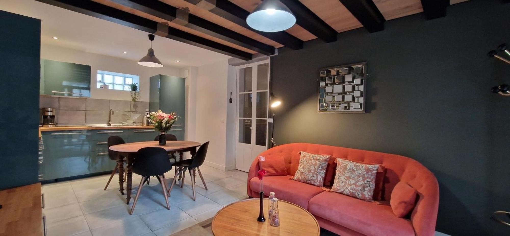 Bleautiful "Alienor" Charmant Appartement Avec Terrasse Φονταινεμπλώ Δωμάτιο φωτογραφία